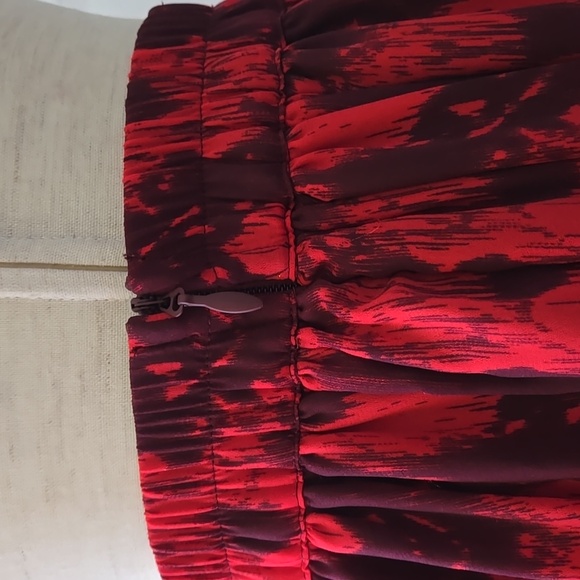 Vixen by Micheline Pitt Purple and Red Skirt - Picture 8 of 11